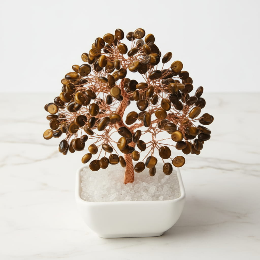 Tigerauge Baum - Erdung & Stärke JETZT sichern CrystalScents