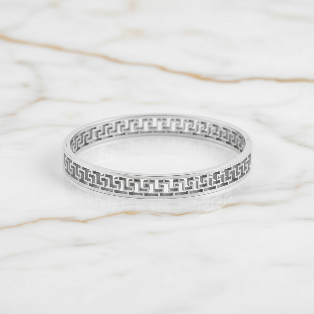 Armband - Silber mit kunstvollem Muster CrystalScents