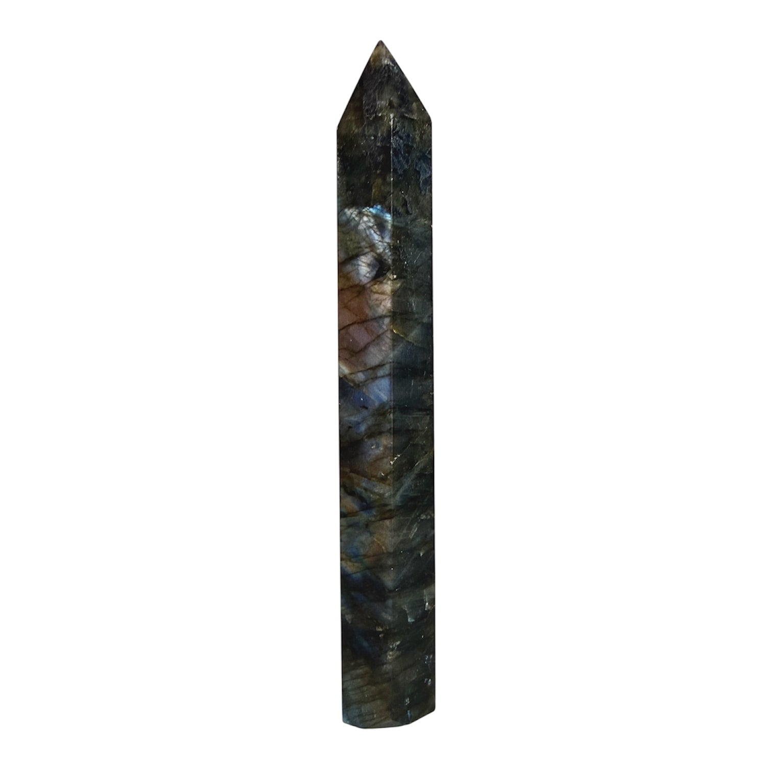 Labradorit Obelisk – Kreativität & Leidenschaft