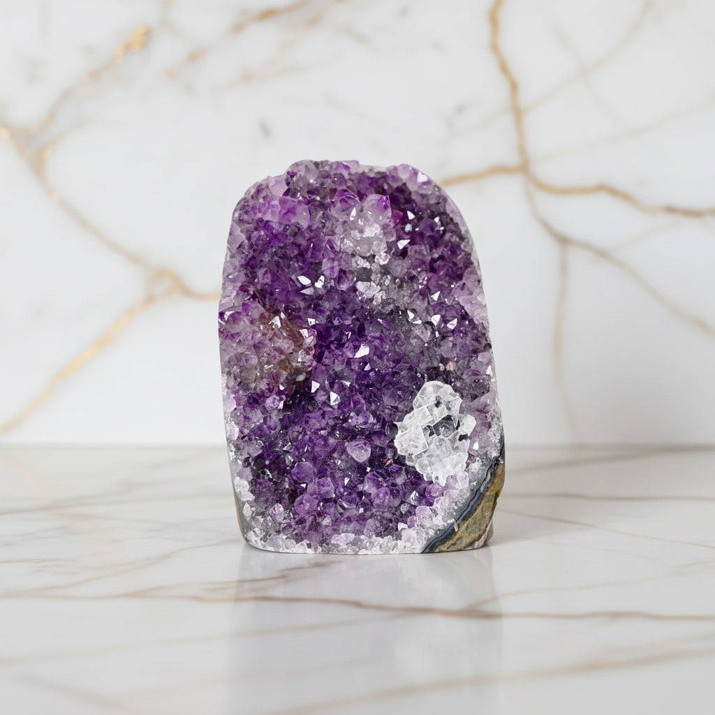 Amethystdruse - Roh & Naturbelassen CrystalScents