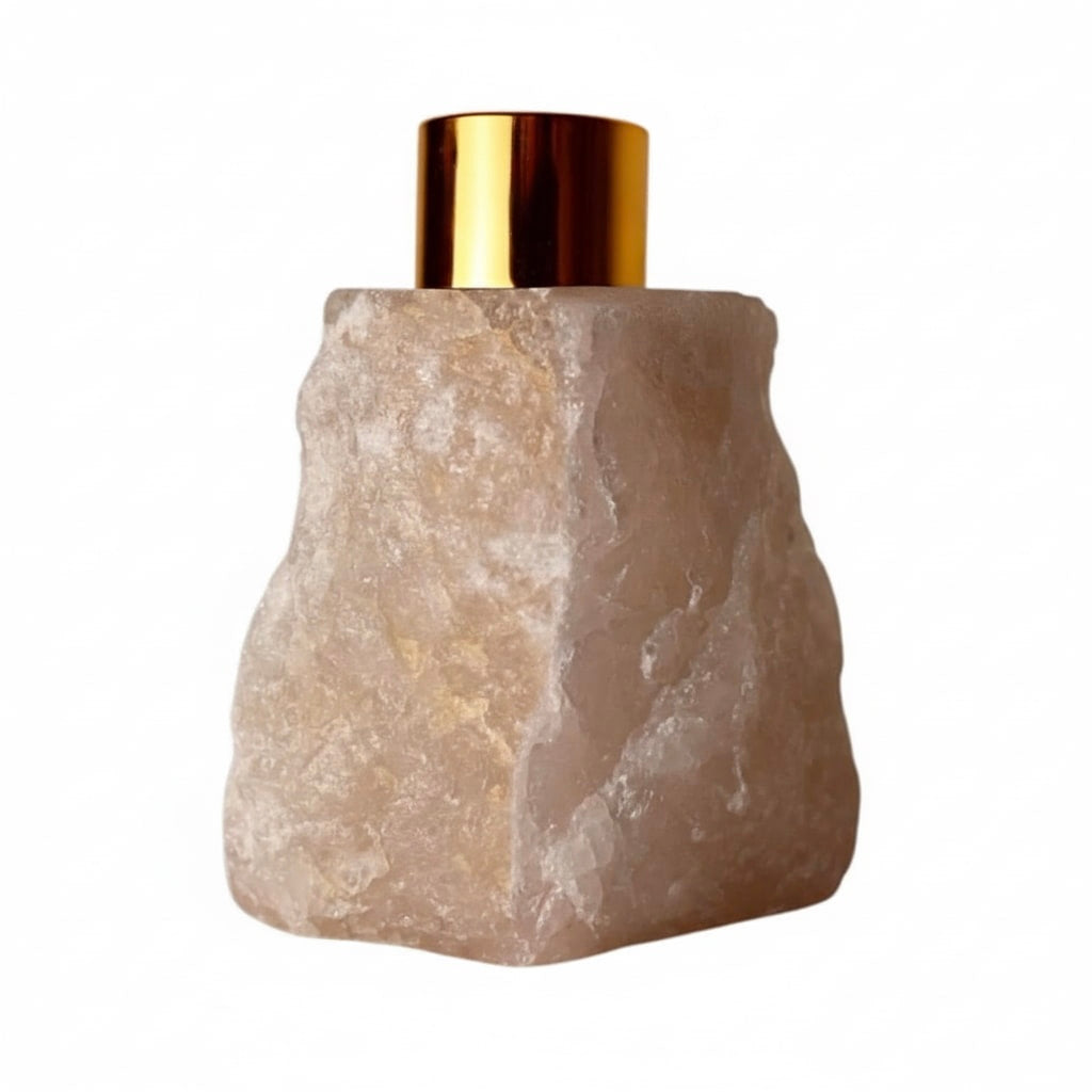 Rosenquarz Raumduftdiffuser - Harmonie & Leichtigkeit CrystalScents