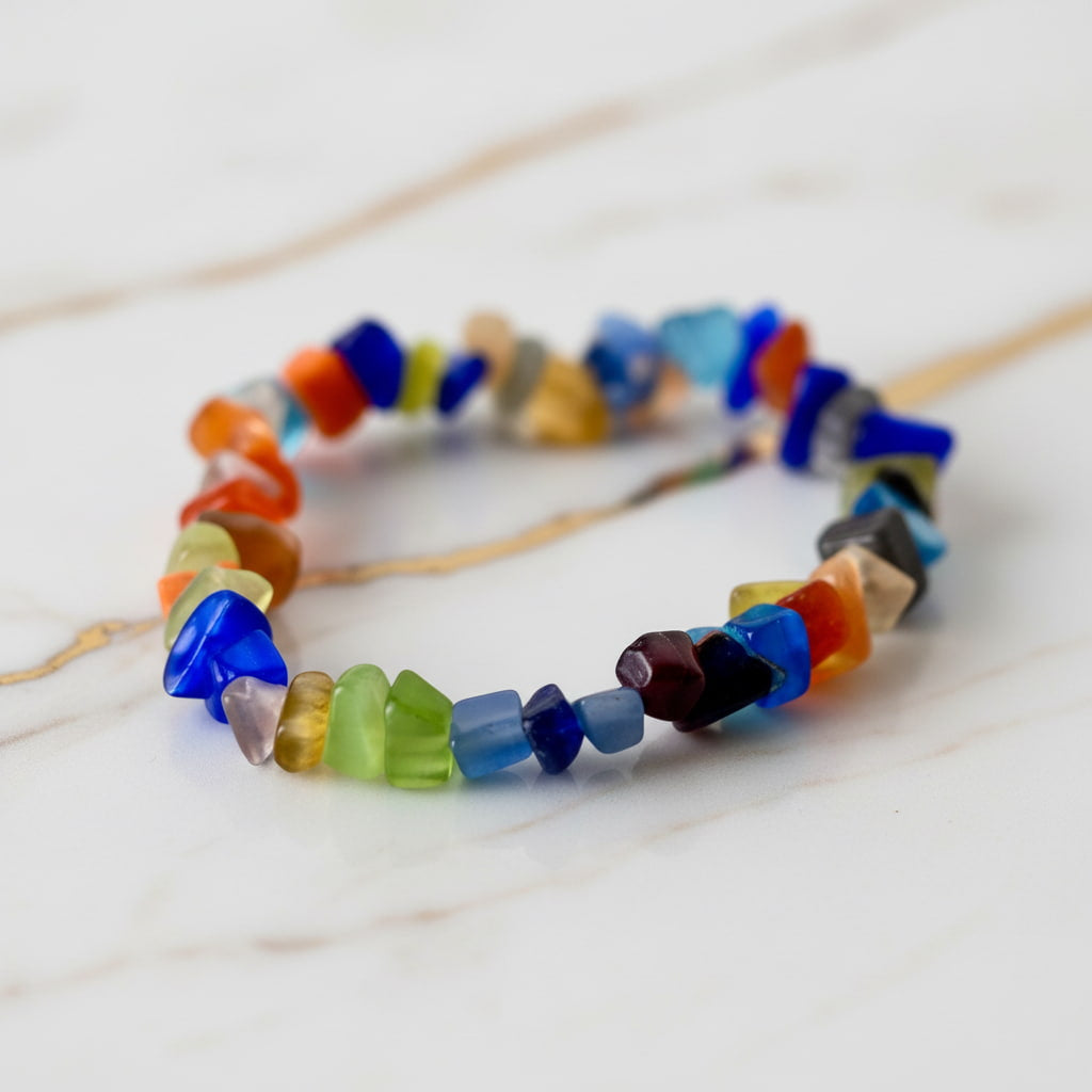 Katzenauge Splitter Armband – Lebensfreude am Handgelenk