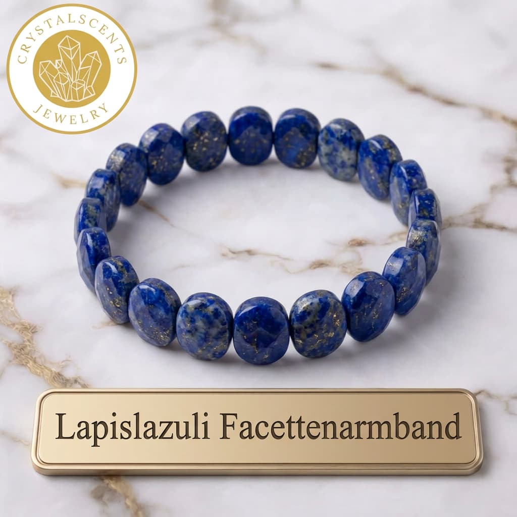 Lapislazuli Facettenarmband – Faszination & Eleganz