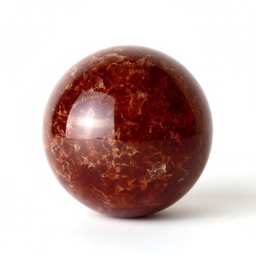 Erdbeerquarz Kugel – Strahlender Begleiter CrystalScents