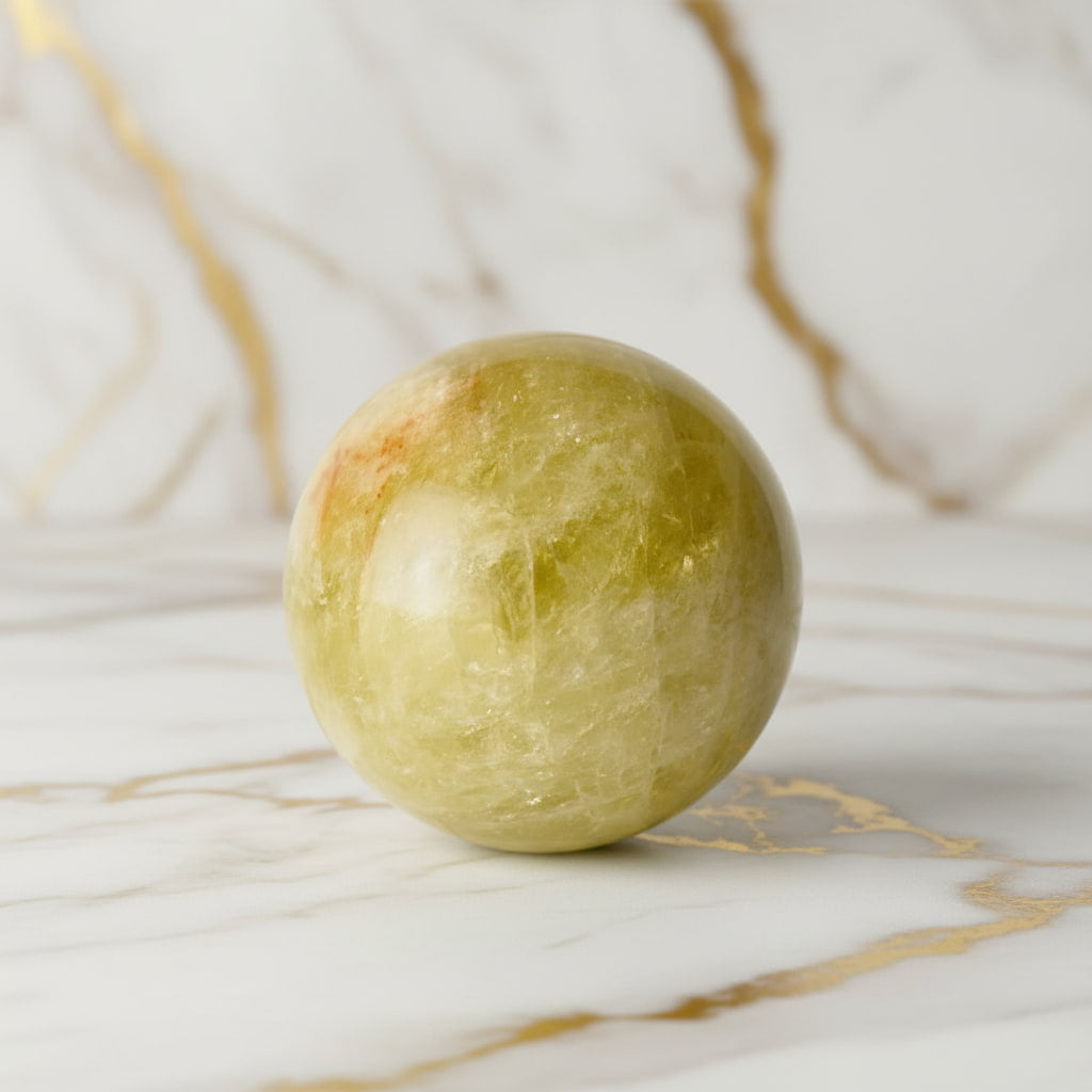 Citrin Kugel – Energie & innere Wärme