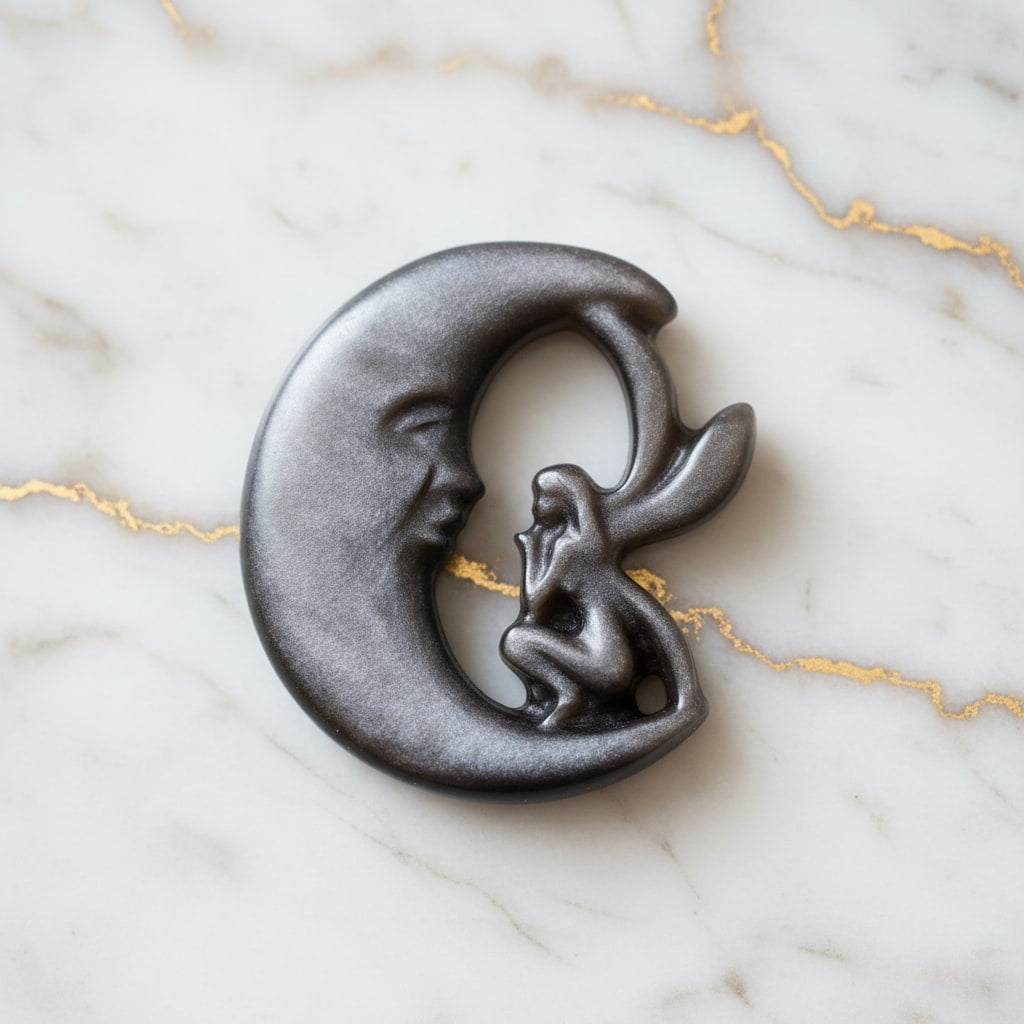Silber Obsidian – Silber Obsidian Mondelfe CrystalScents