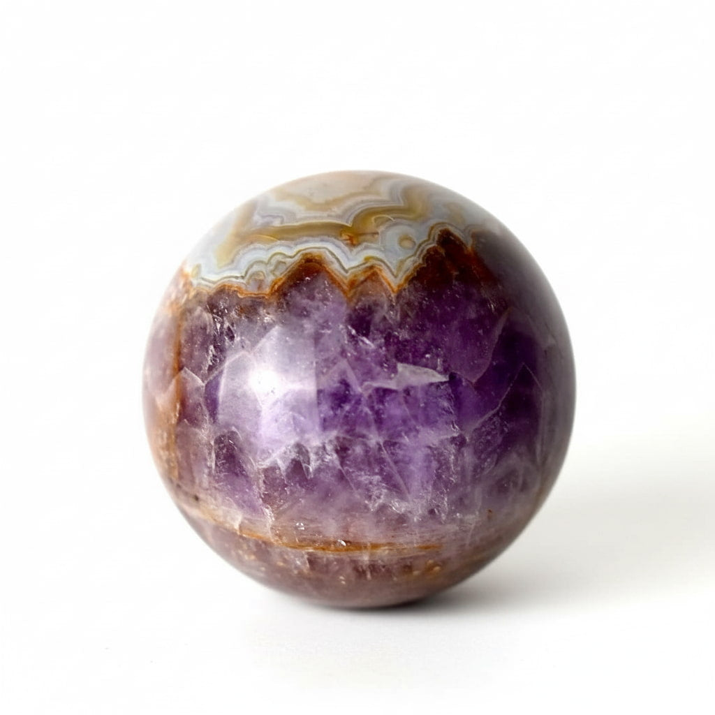Amethyst Achat Kugel – Eleganter Wohn- & Meditationsbegleiter