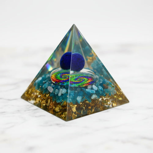 Apatit Orgonit Pyramide – Balance & Geist CrystalScents