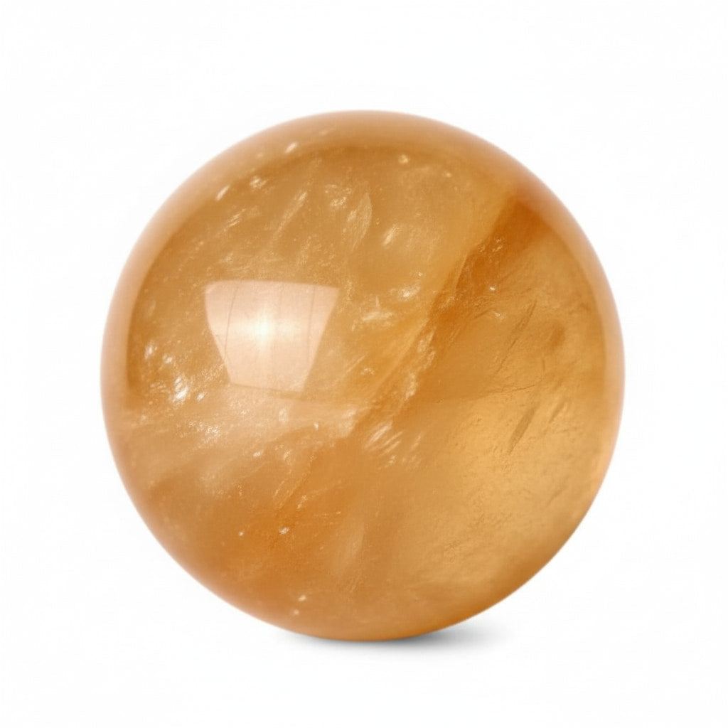 Calcit Kugel - für Wärme & Vitalität CrystalScents