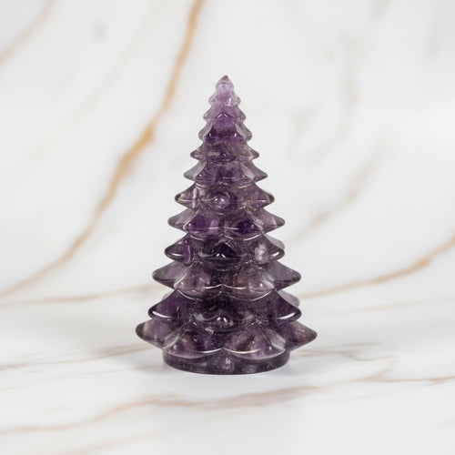 Amethyst Baum – Weihnachtliche Dekoration & Harmonie CrystalScents