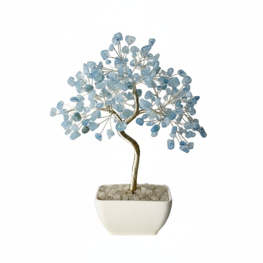 Aquamarin Baum - Kühle Klarheit CrystalScents