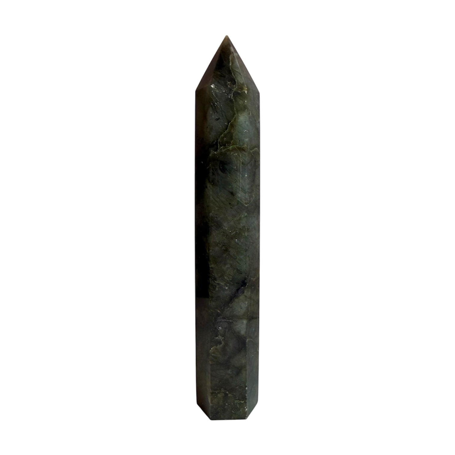 Labradorit Obelisk – Kraft & Lebendigkeit