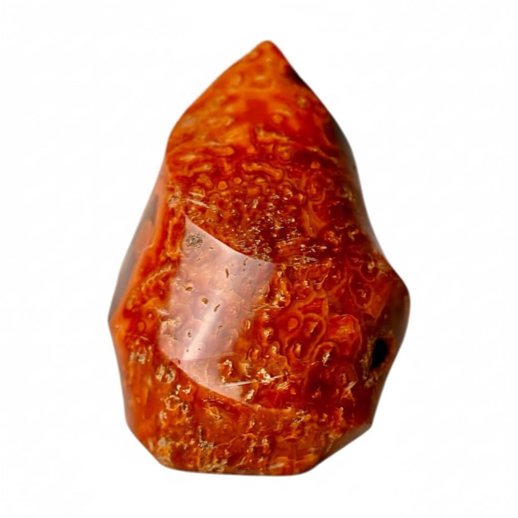 Karneol Flamme – Strahlendes Kristallobjekt CrystalScents