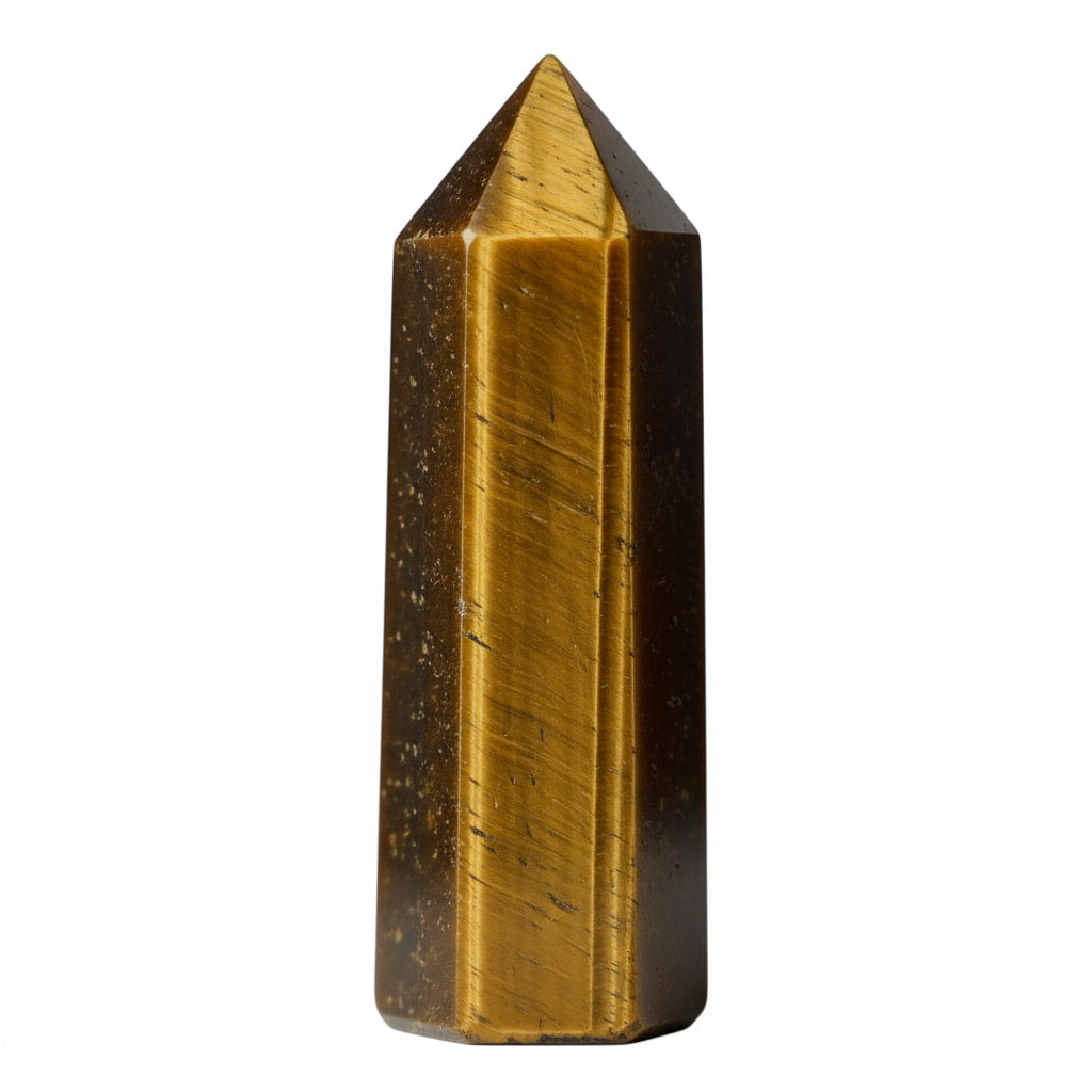 Mini Tigerauge Obelisk – Ruhe & Ausgleich CrystalScents