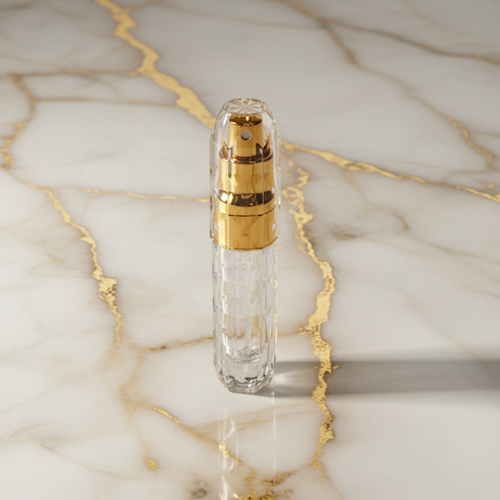 Parfüm Abfüller in Gold für unterwegs CrystalScents