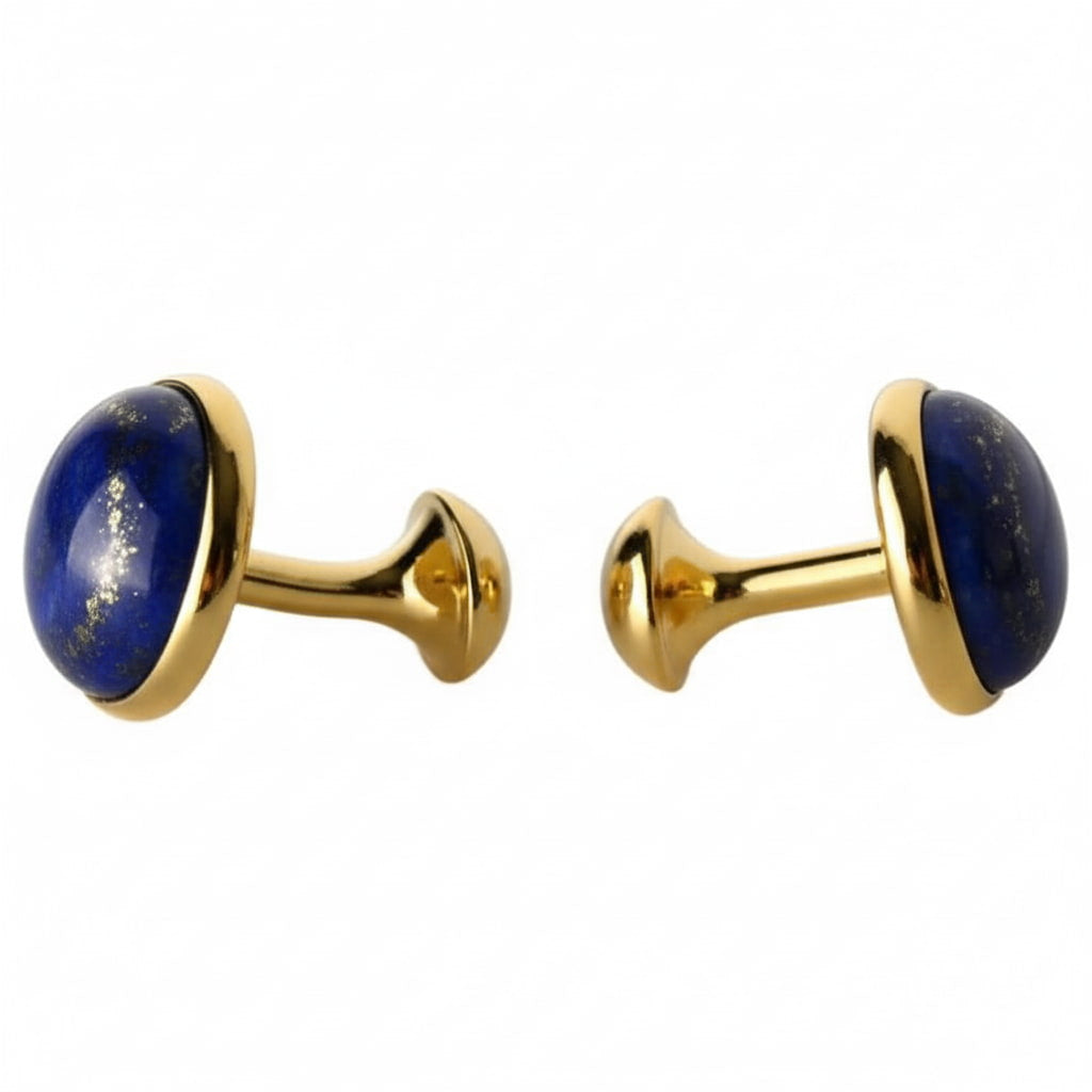 Lapislazuli Manschettenknöpfe - Königlich stark CrystalScents