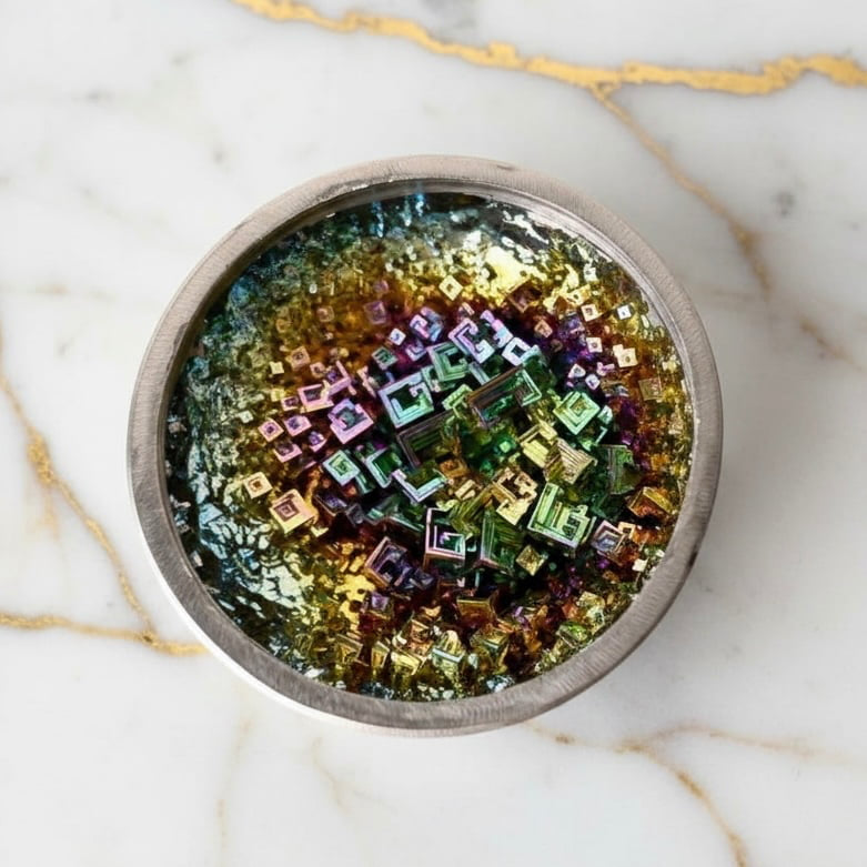 Bismut Schale - in Regenbogenfarben CrystalScents