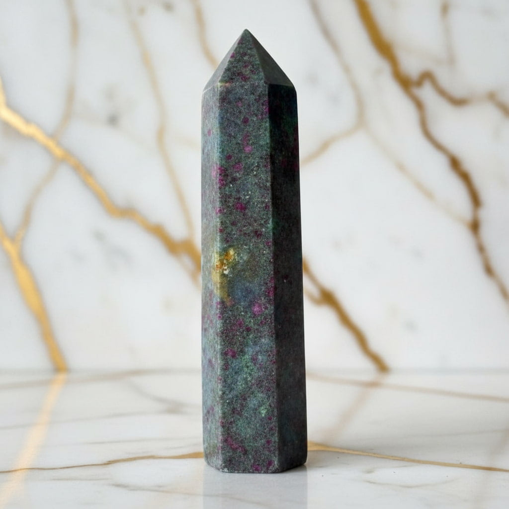 Cyanit Obelisk – Harmonie & Konzentration JETZT sichern CrystalScents