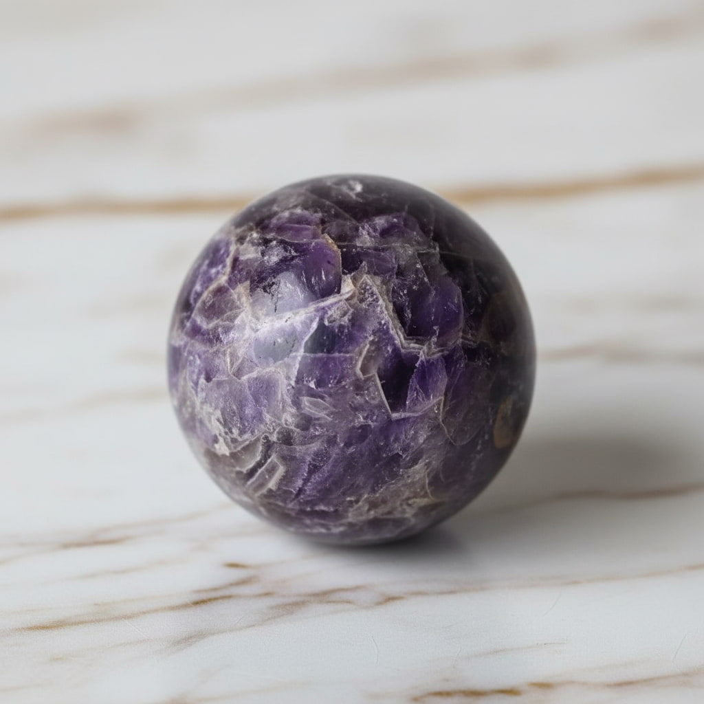 Amethyst Kugel – Ruhe & spirituelle Tiefe CrystalScents
