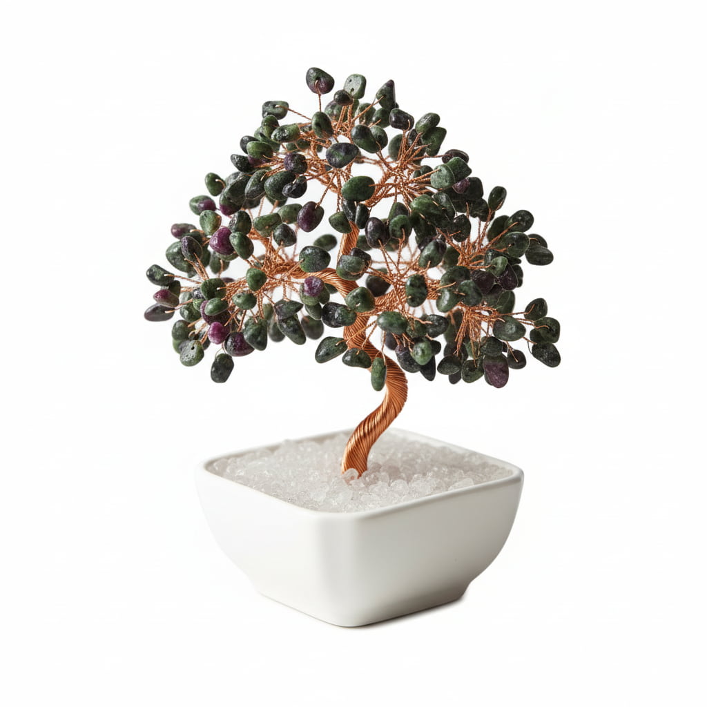 Rubin Zoisit Baum - Vitalität & Kreativität CrystalScents