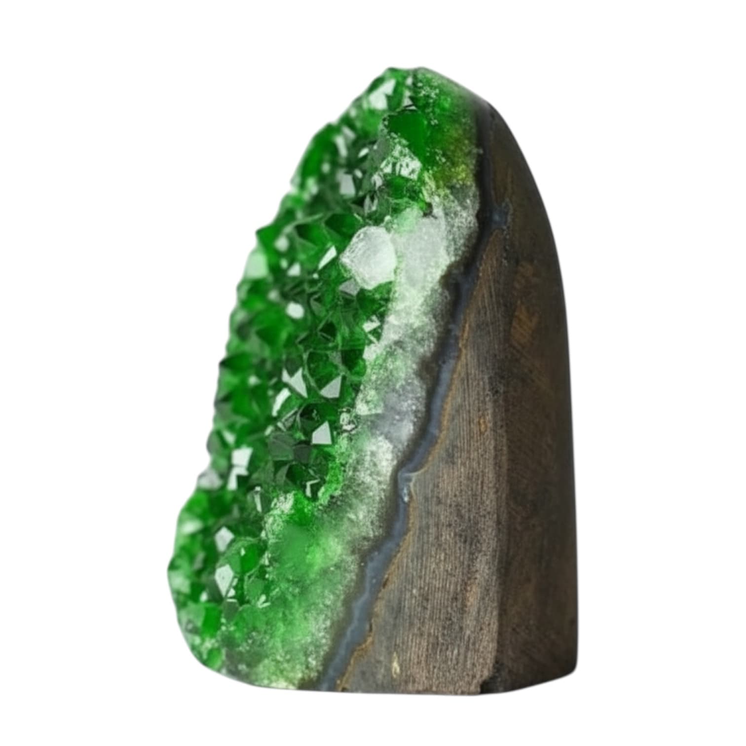 Amethystdruse Grün – Funkelndes Kristall-Wohnhighlight CrystalScents