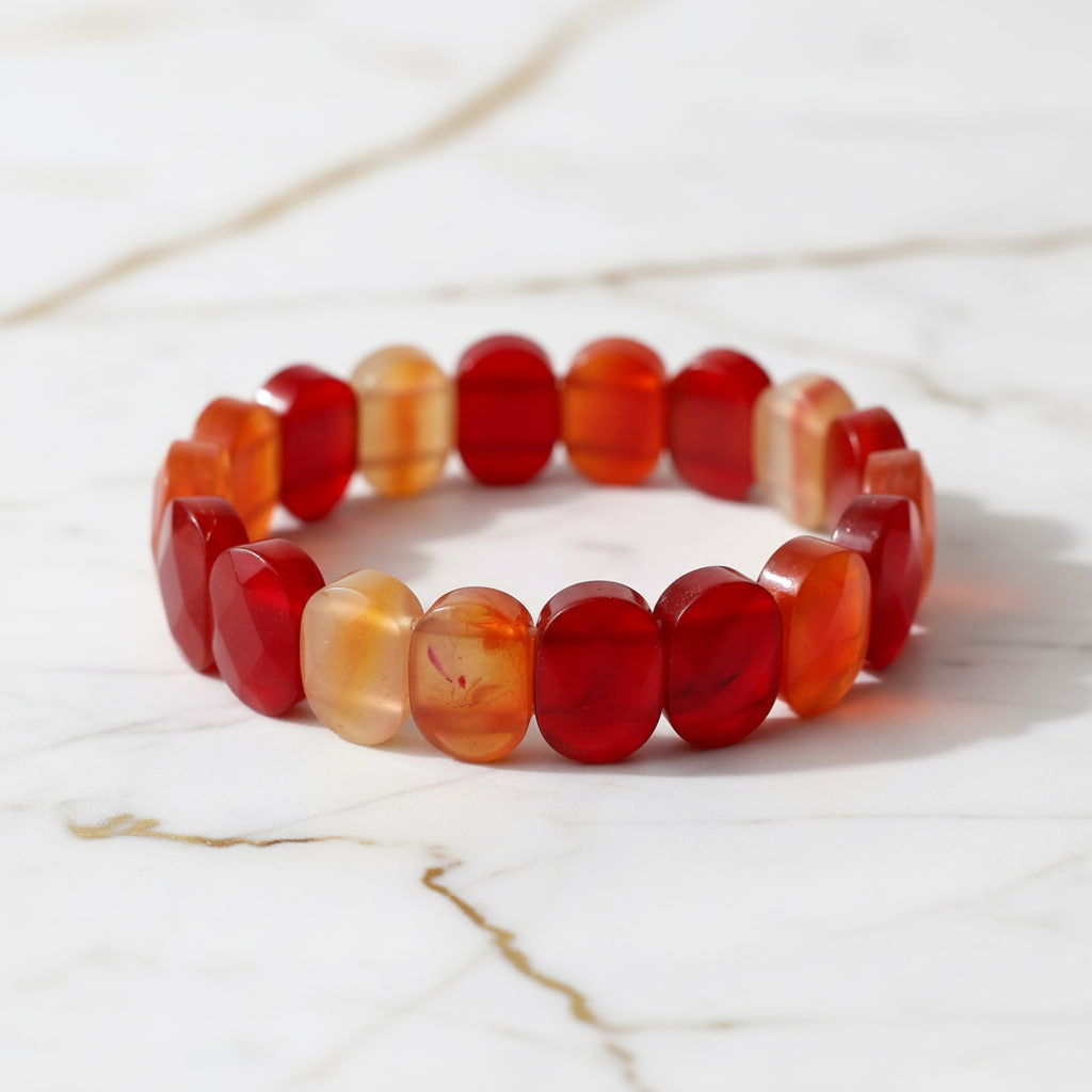 Karneol Armband – Selbstvertrauen & Energie CrystalScents