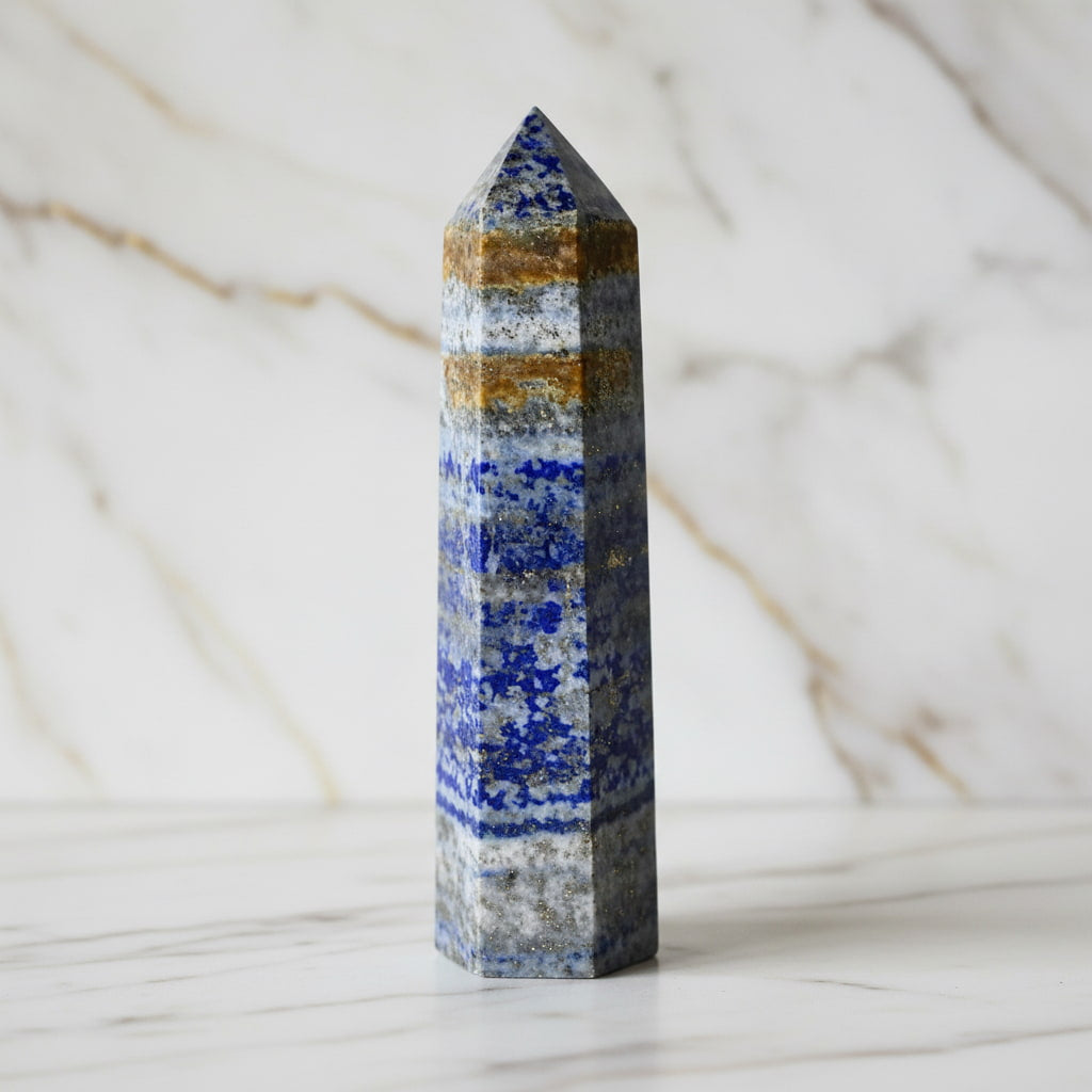 Lapislazuli Obelisk – Ruhe & Inspiration JETZT sichern CrystalScents
