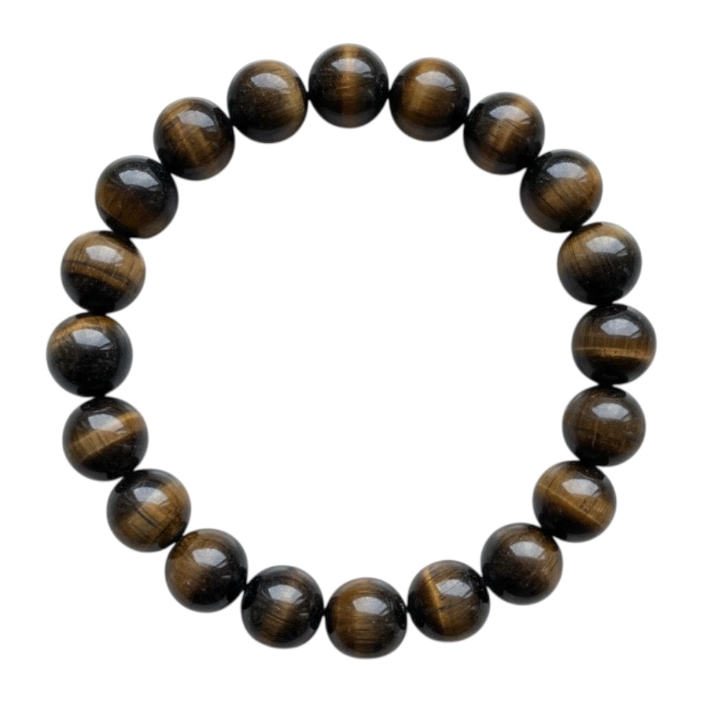 Tigerauge Kugelarmband - Dunkle Magie CrystalScents