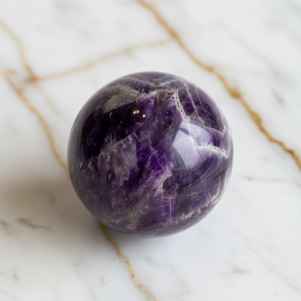 Amethyst Kugel - Ruhe & Ausgeglichenheit CrystalScents