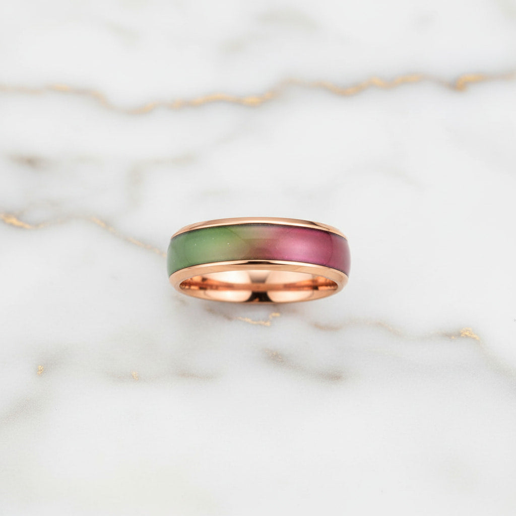 Emotionsring Roségold - Gefühle stilvoll ausdrücken CrystalScents
