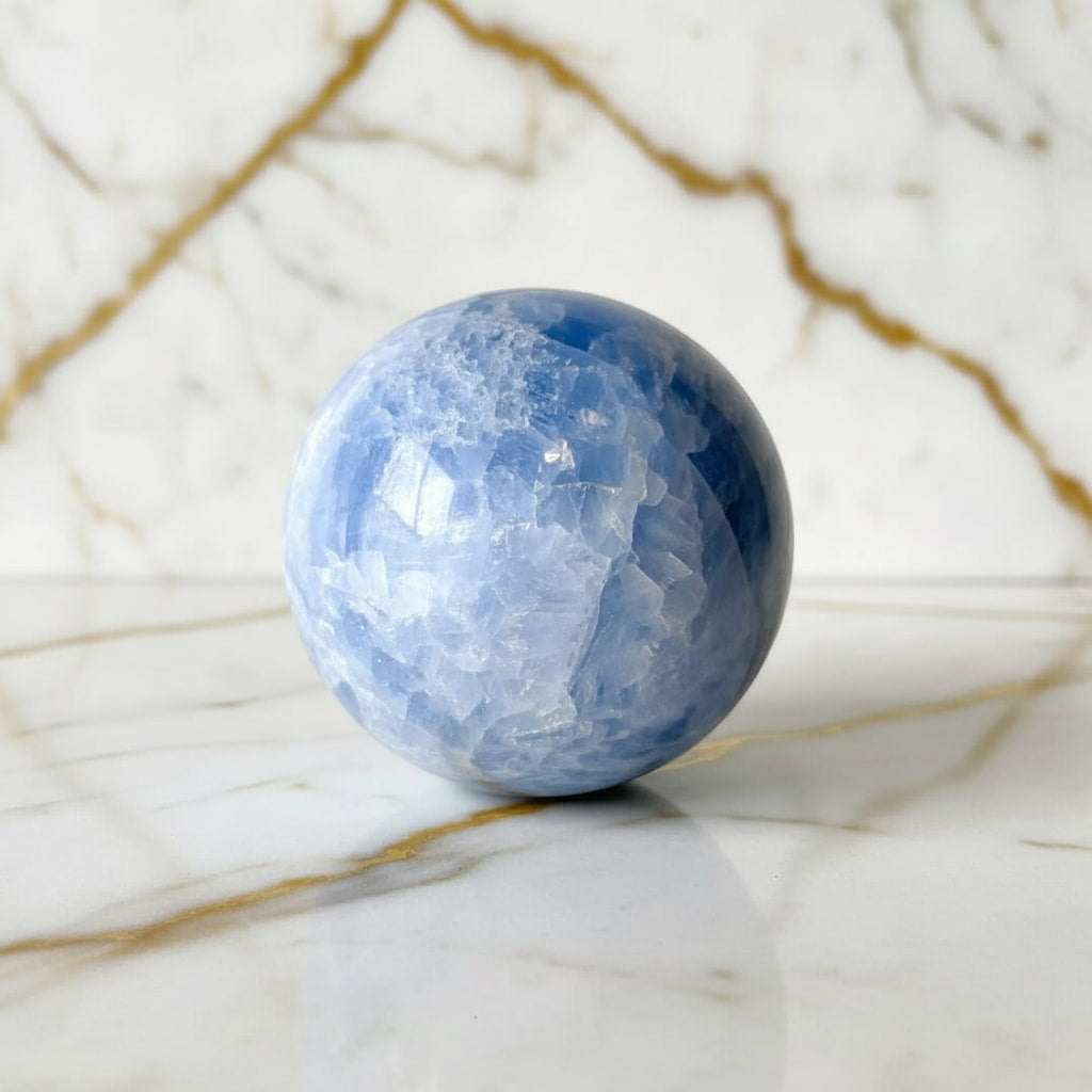 Celestit Kugel – Ruhe & Ausgeglichenheit