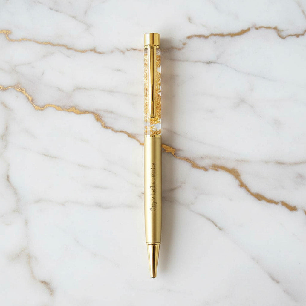 Gold Stift – Edles Schreibaccessoire CrystalScents
