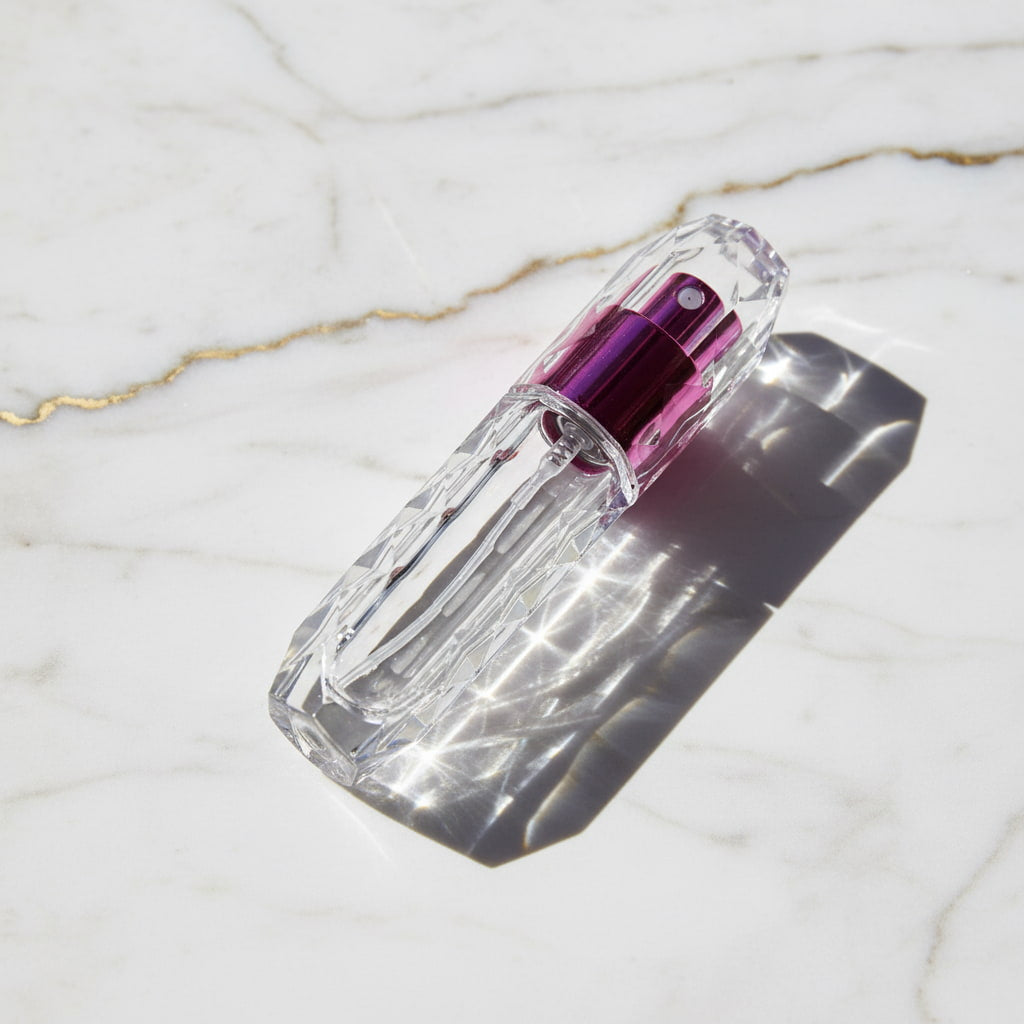 Parfüm Abfüller Pink – stilvoll & handlich CrystalScents