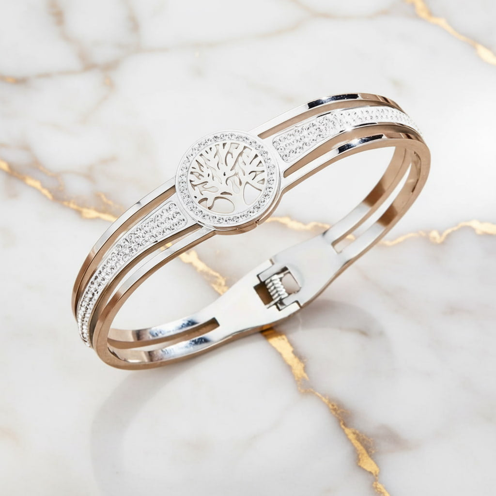 Armband Silber – Baum des Lebens CrystalScents