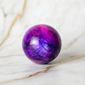Lila Mondstein Kugel - Leuchtende Magie CrystalScents