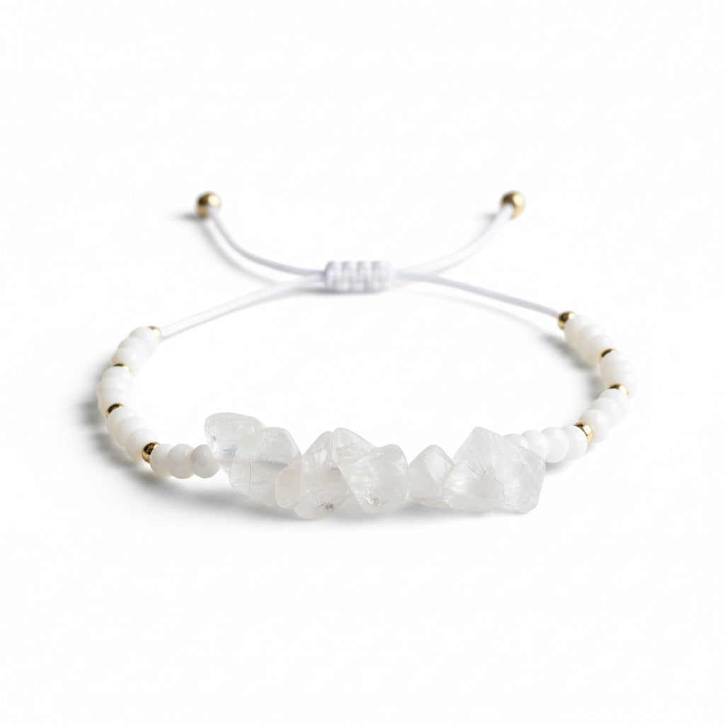 Bergkristall Schutzarmband - Klarheit & innere Stärke