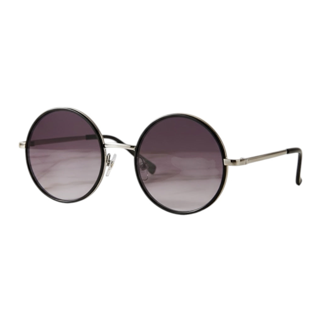Sonnenbrille – Auffällig rund in Schwarz CrystalScents