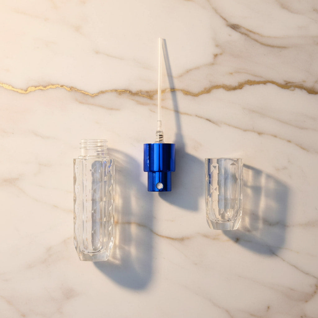 Parfümabfüller in Blau für unterwegs CrystalScents