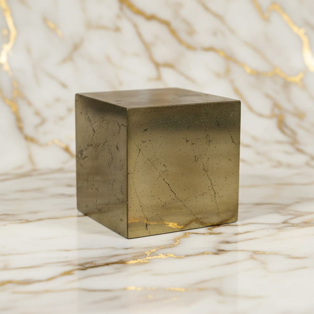 Pyrit Würfel – Kraftvoll & Kubisch JETZT sichern CrystalScents