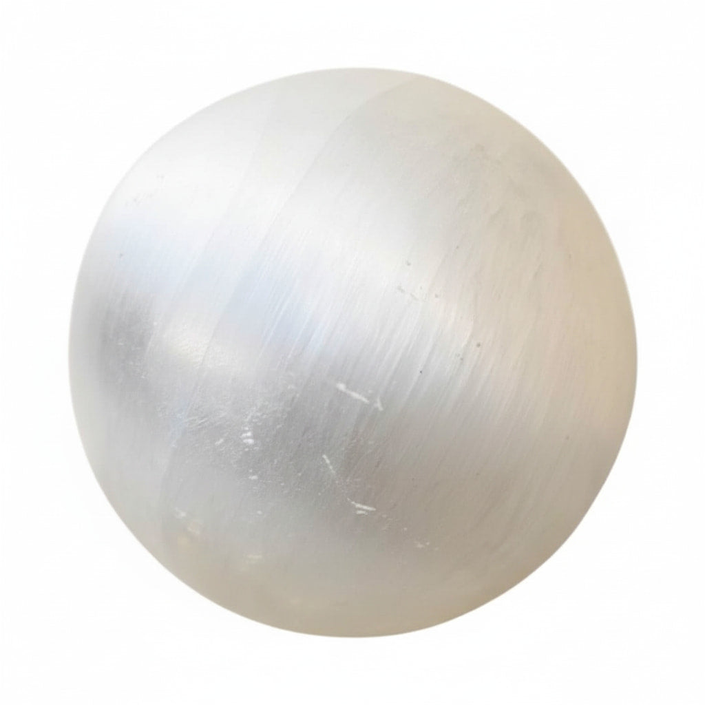 Selenit Kugel – Klarheit und innere Ruhe JETZT sichern CrystalScents