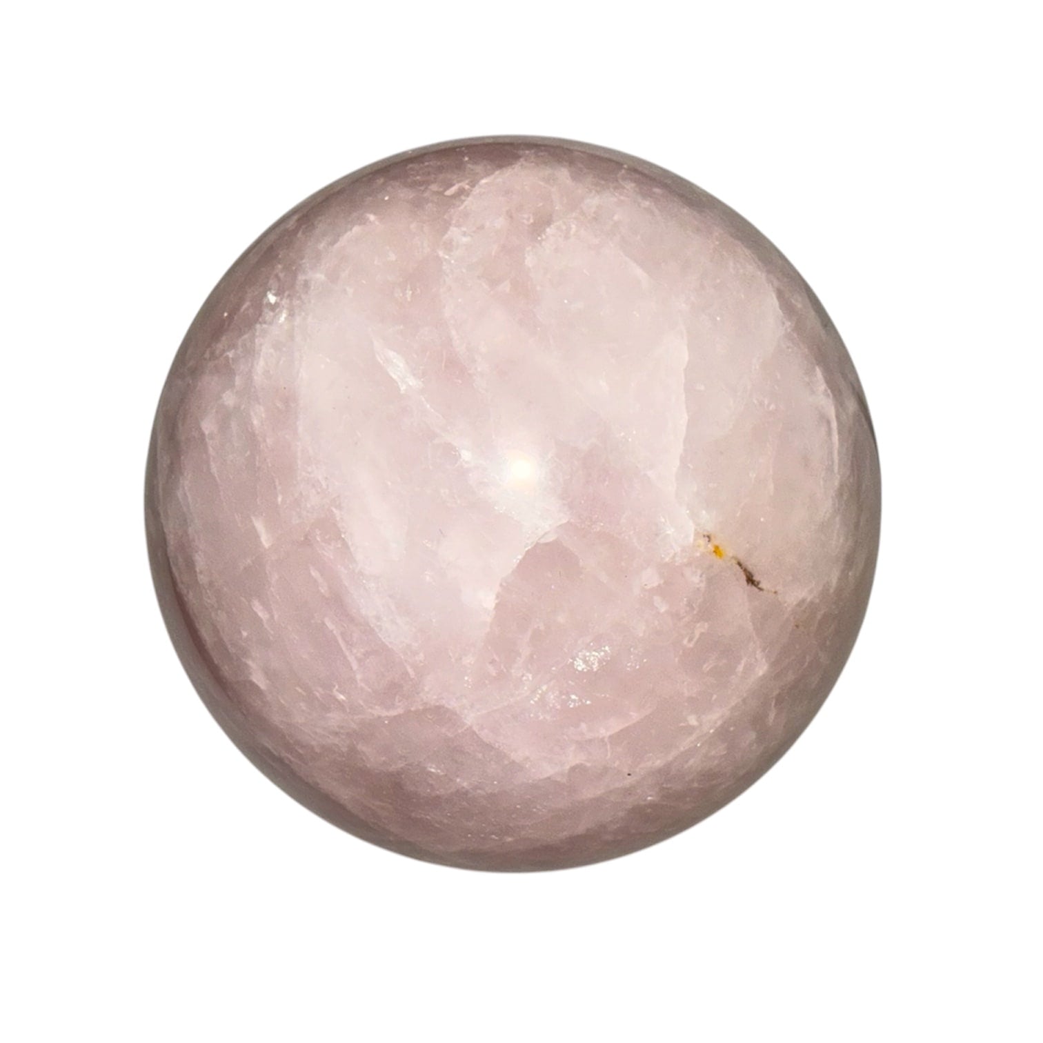 Rosenquarz Kugel – Freude & Liebe CrystalScents