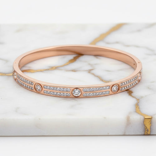Armband - Roségold mit funkelnden Highlights CrystalScents