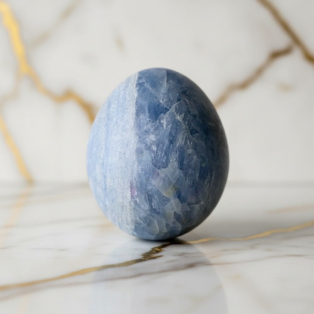 Celestit Ei – Zartes Himmelsblau CrystalScents