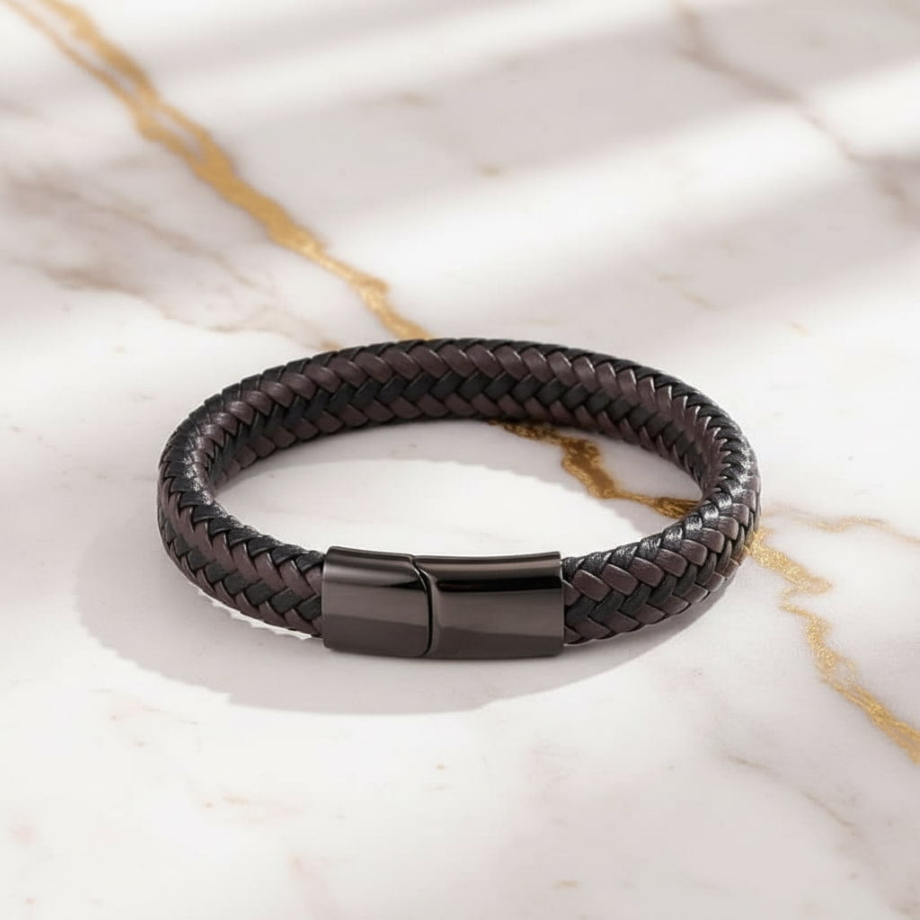 Armband – Gewebtes Design mit Magnetverschluss CrystalScents