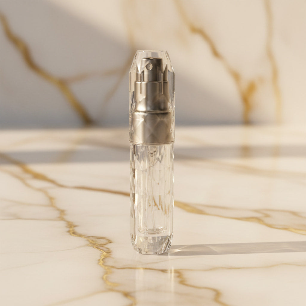 Parfüm Abfüller Silber – Praktischer Zerstäuber CrystalScents