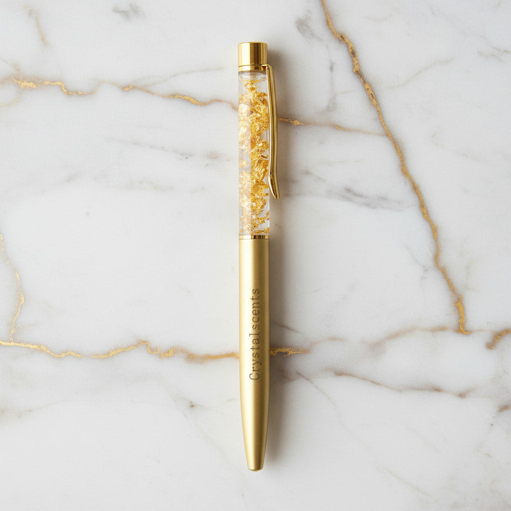 Gold Stift – Edles Schreibaccessoire CrystalScents