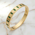 Armband Gold - Mit grünen Akzenten CrystalScents