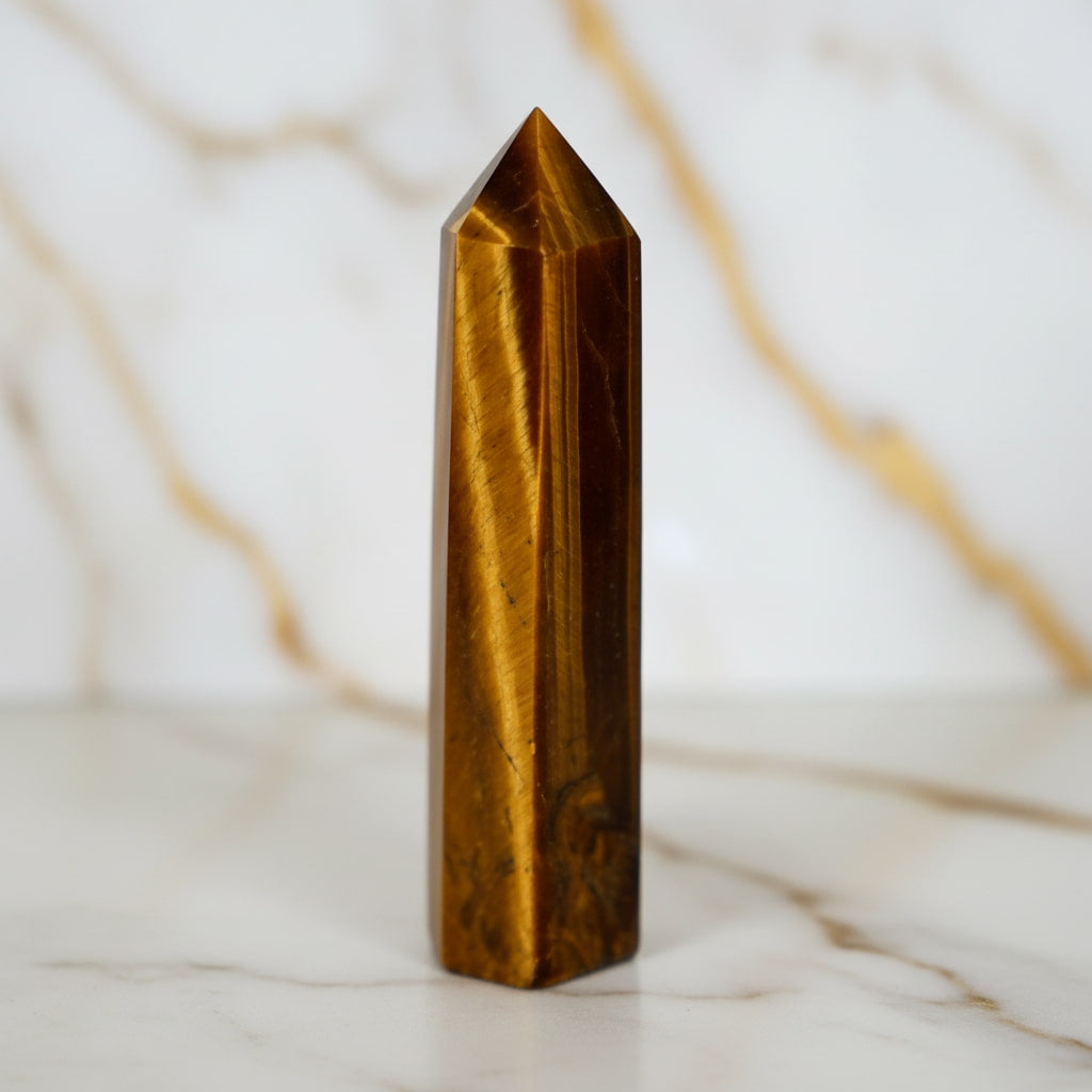 Tigerauge Obelisk – Selbstvertrauen & Kraft