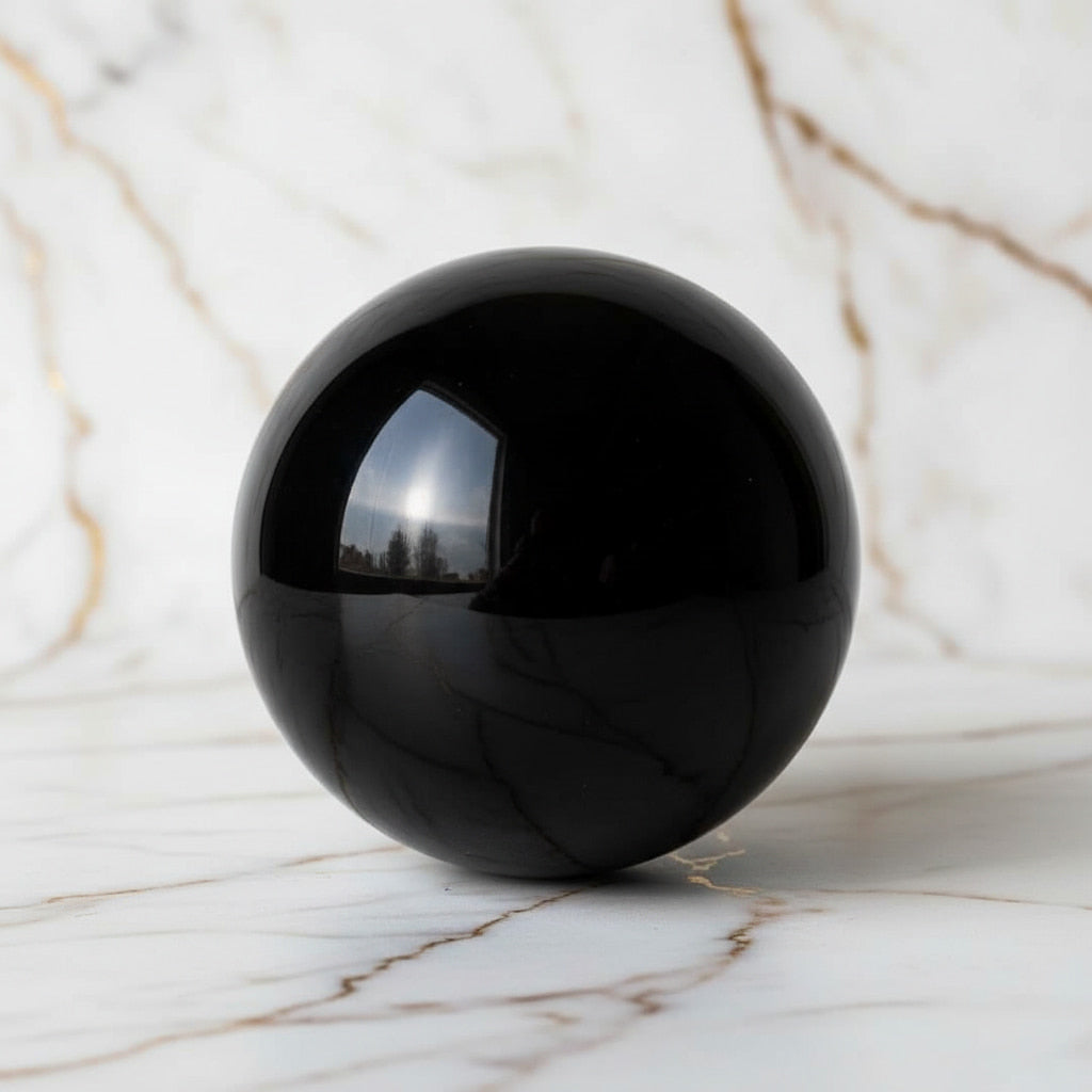 Obsidian Kugel – Kraftvoller Schutzstein CrystalScents