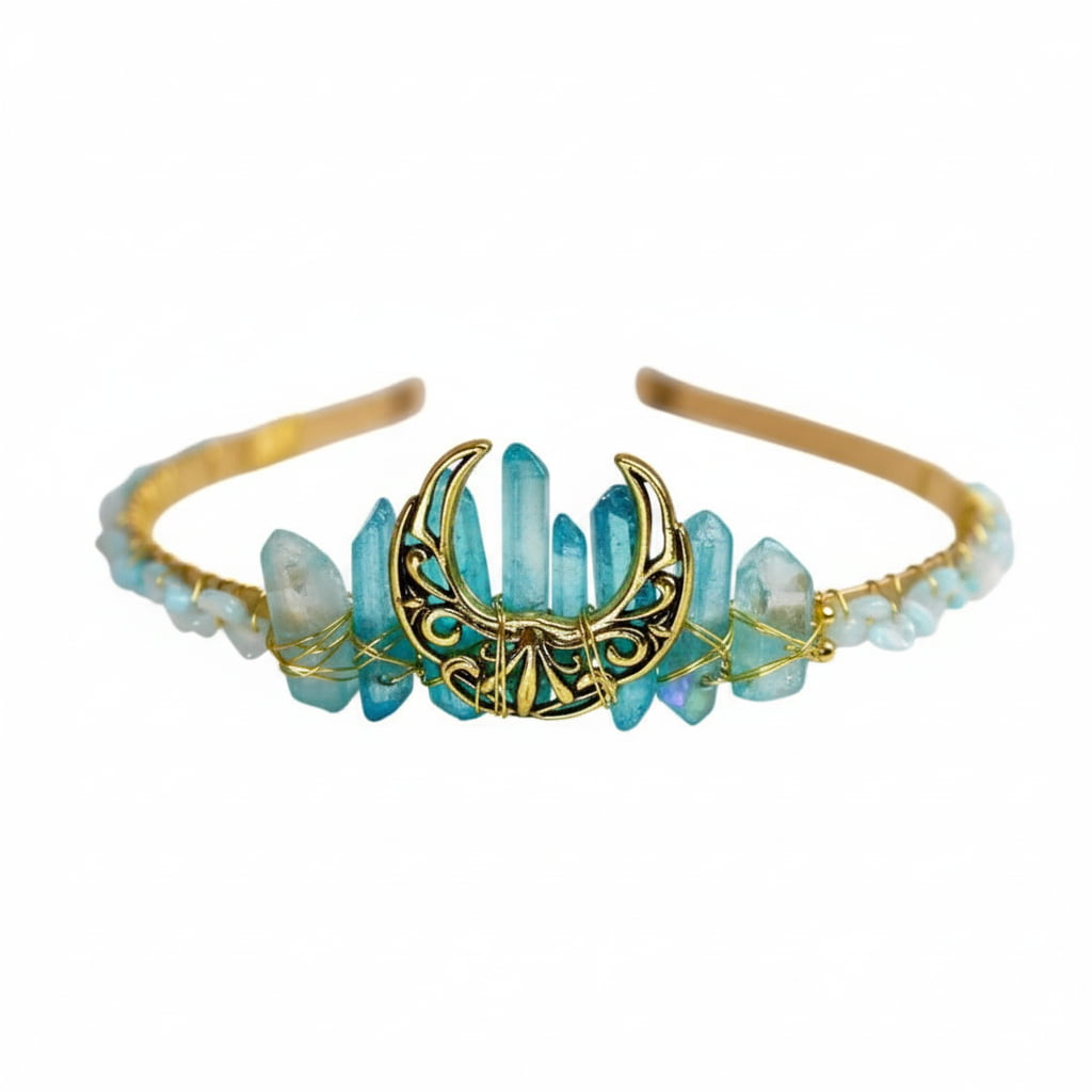 Tiara – Mond mit blauen Kristallen CrystalScents